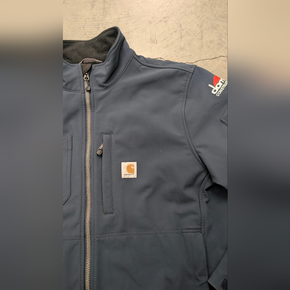 Carhartt Men's Dark Blue Performance Jacket, Large